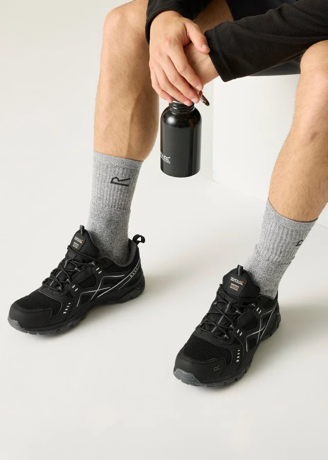 Regatta Black Granite Vendeavour Waterproof, Breathable Shoes