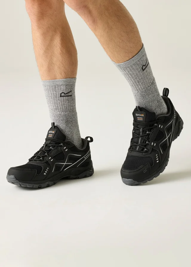 Regatta Black Granite Vendeavour Waterproof, Breathable Shoes