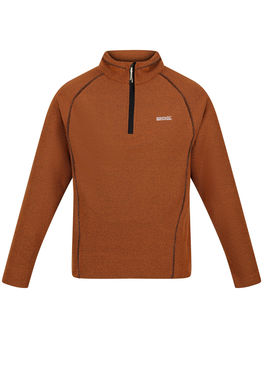 Regatta Burnt Copper Kenger Half Zip Midweight Fleece - S Image 5