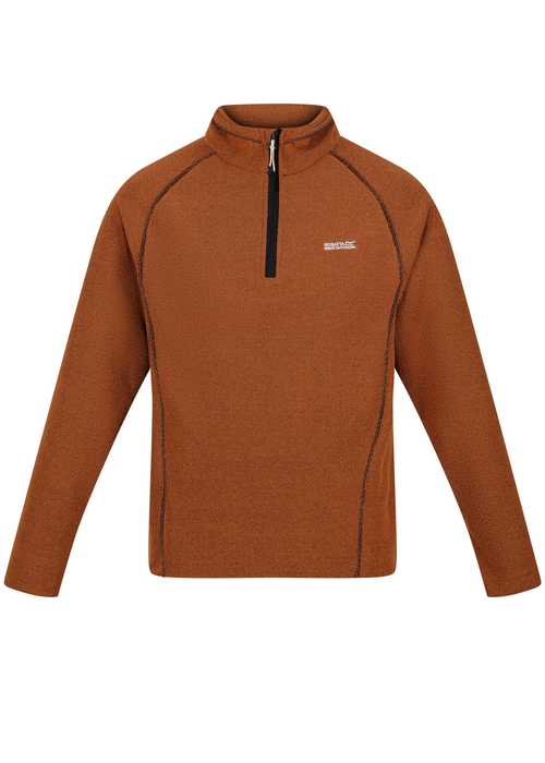 Regatta Burnt Copper Kenger Half Zip Midweight Fleece - S Image 5