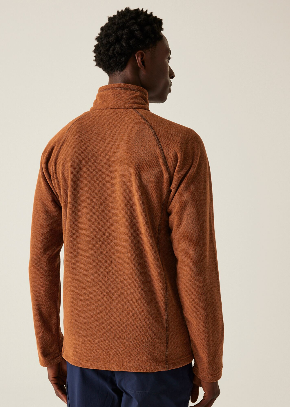 Regatta Burnt Copper Kenger Half Zip Midweight Fleece - S Image 2