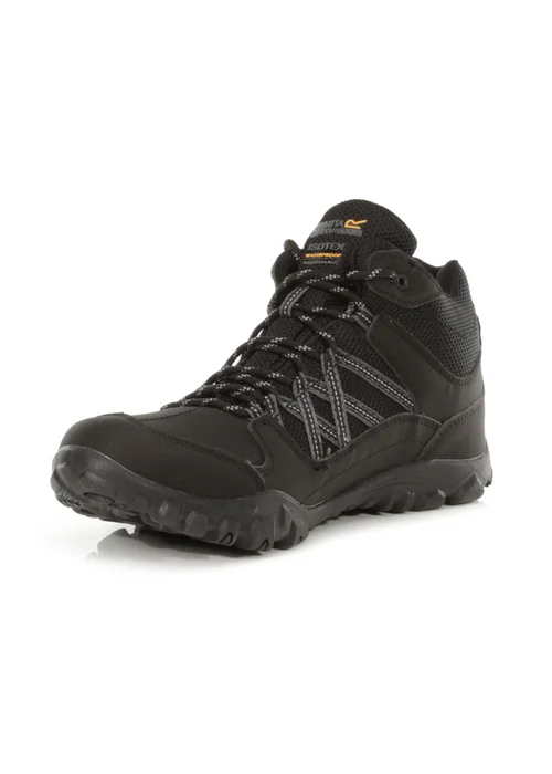 Regatta Black Granite Edgepoint Waterproof Isotex Mid Walking Boots - Size 12 Image 3