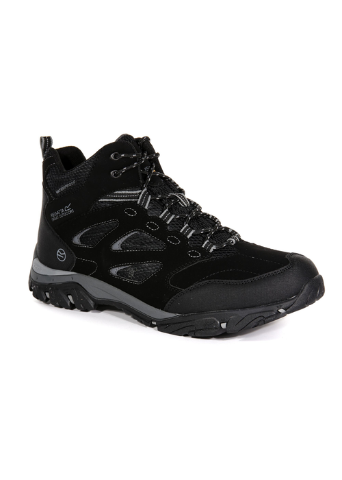 Regatta Black Granite Holcombe Waterproof Mid Walking Boots - 7 Image 3