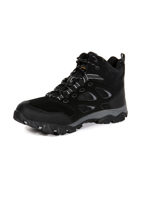Regatta Black Granite Holcombe Waterproof Mid Walking Boots - 7 Image 4