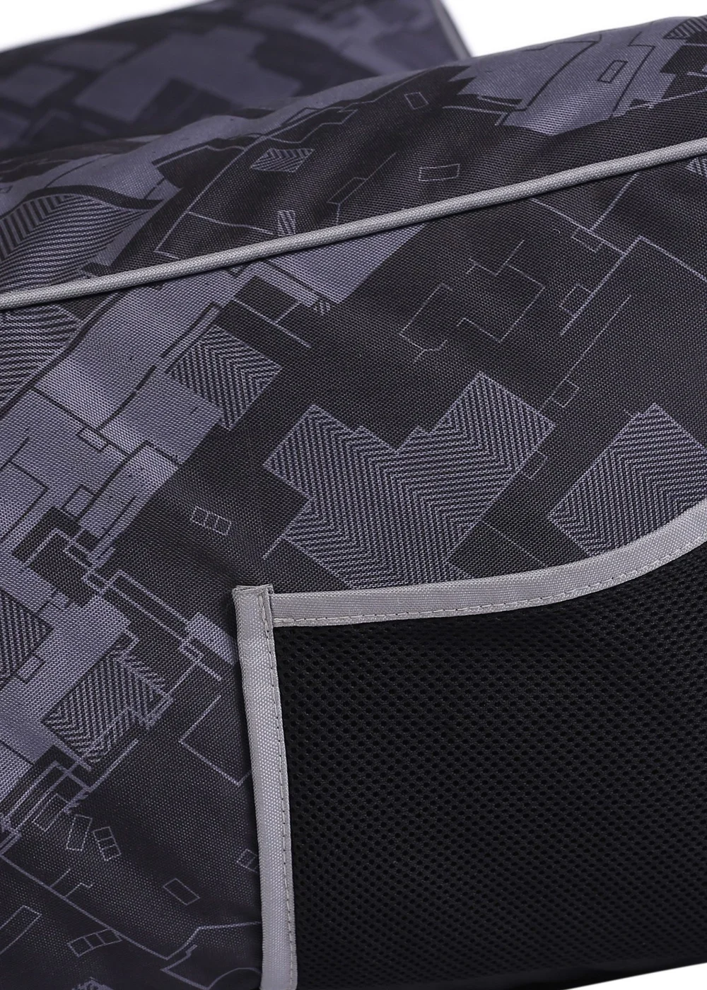 Kaikoo Black/Grey Relaxer Gaming Chair with Quilting - One Size Image 4