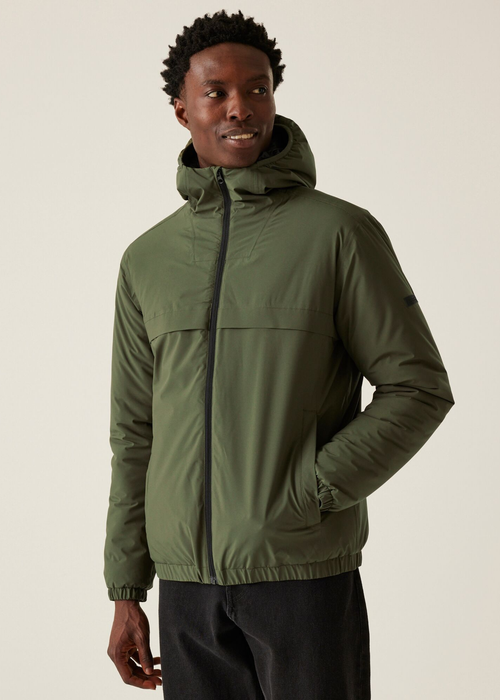Regatta Dark Khaki Wiltom Waterproof Insulated Jacket - S Image 1