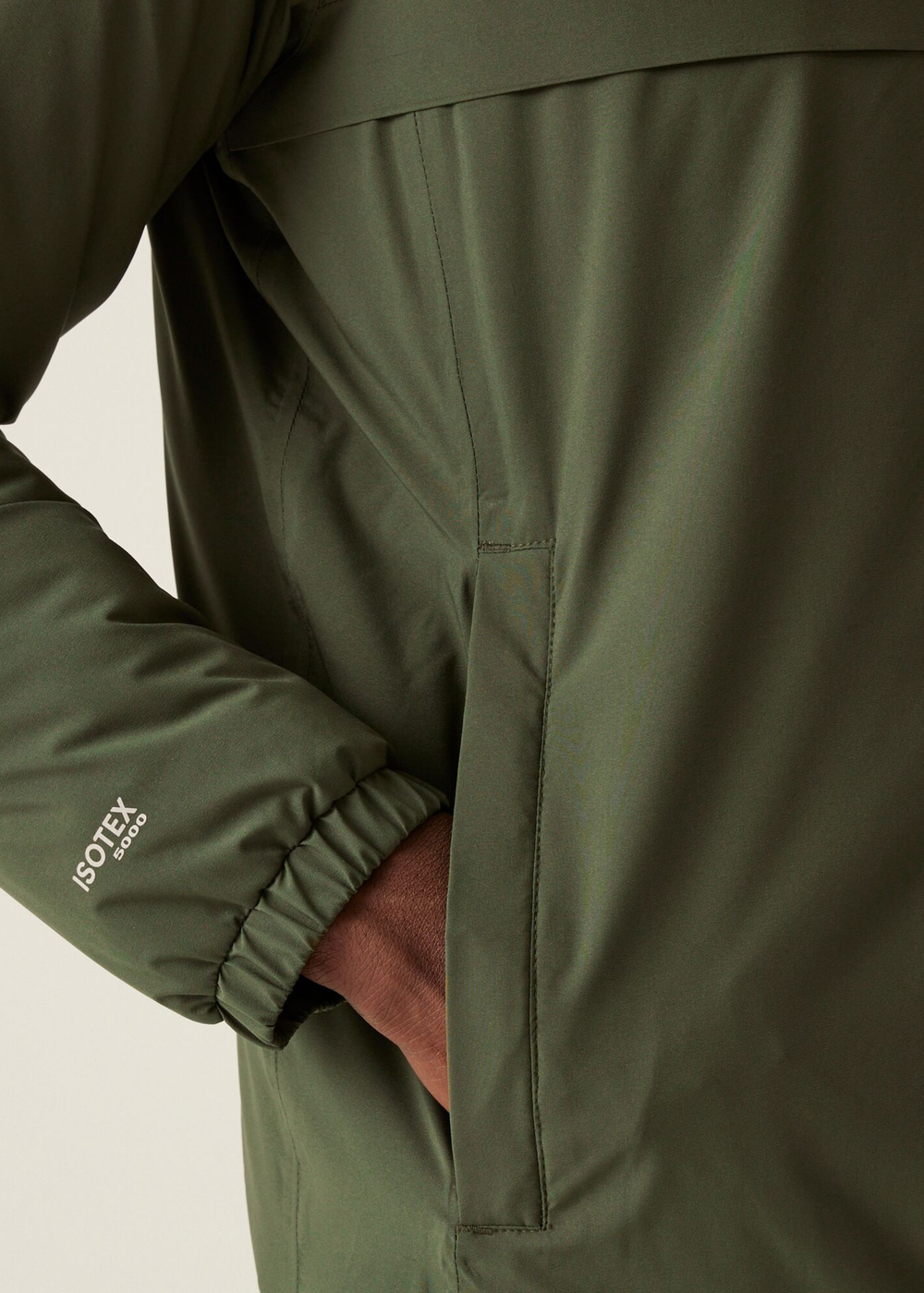 Regatta Dark Khaki Wiltom Waterproof Insulated Jacket - S Image 5