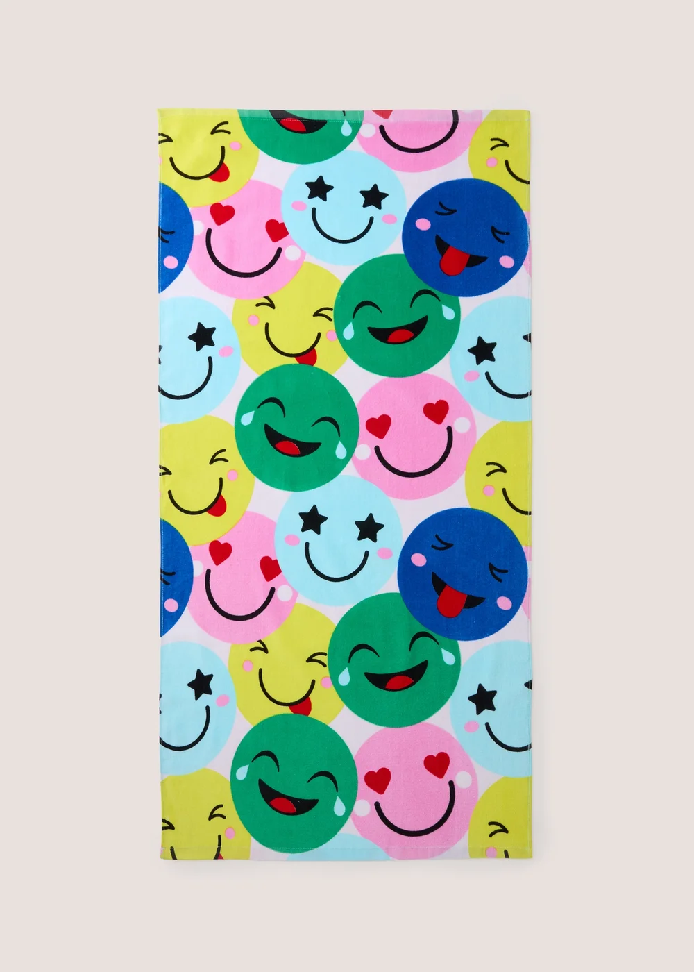 Multicolour Smile Kids Beach Towel Image 1