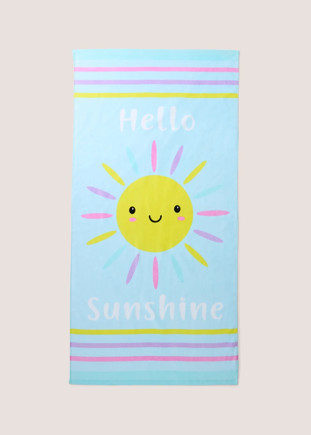 Sunshine Kids Beach Towel Image 1