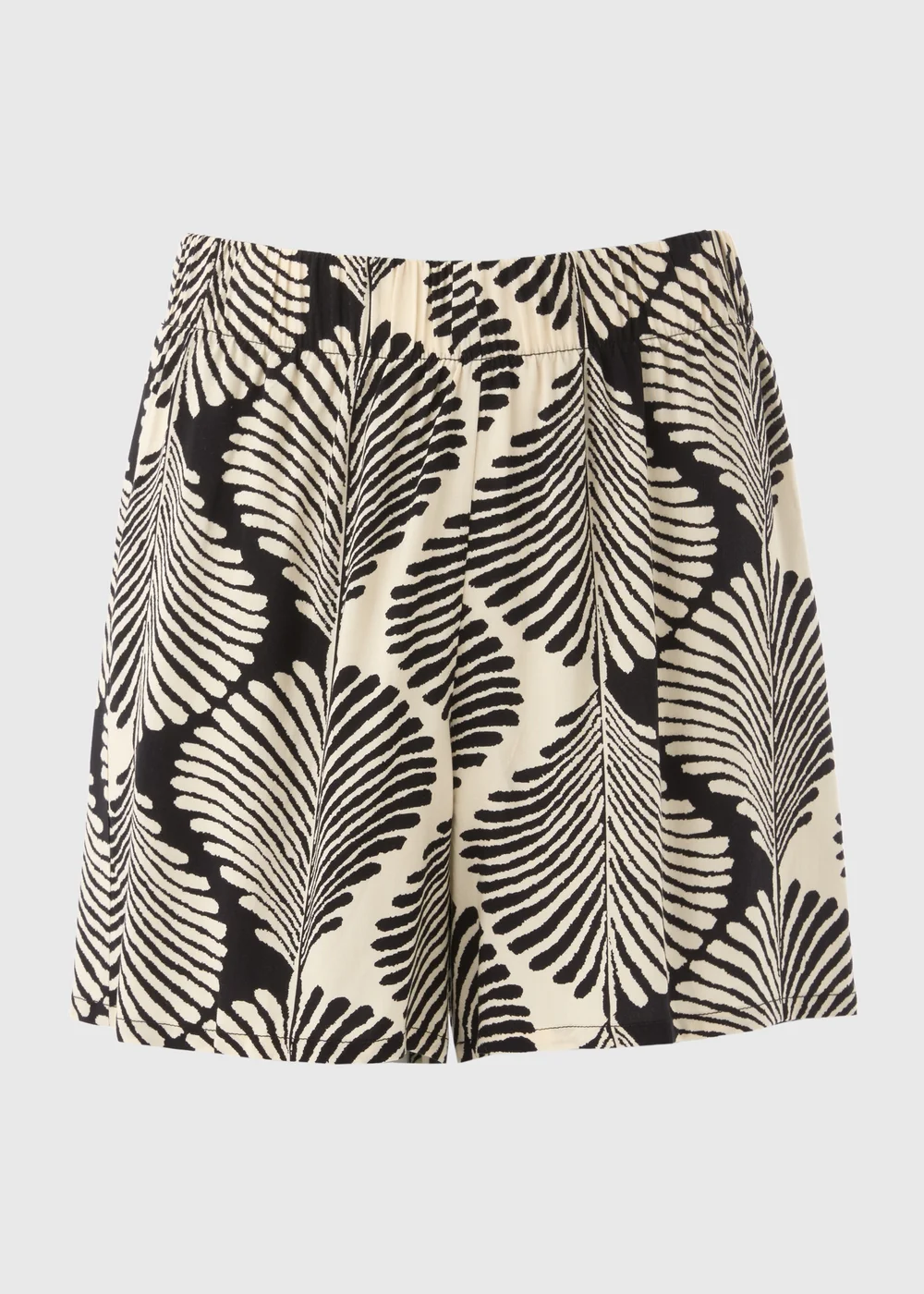 Black Monochrome Shell Shorts - 8 Image 3