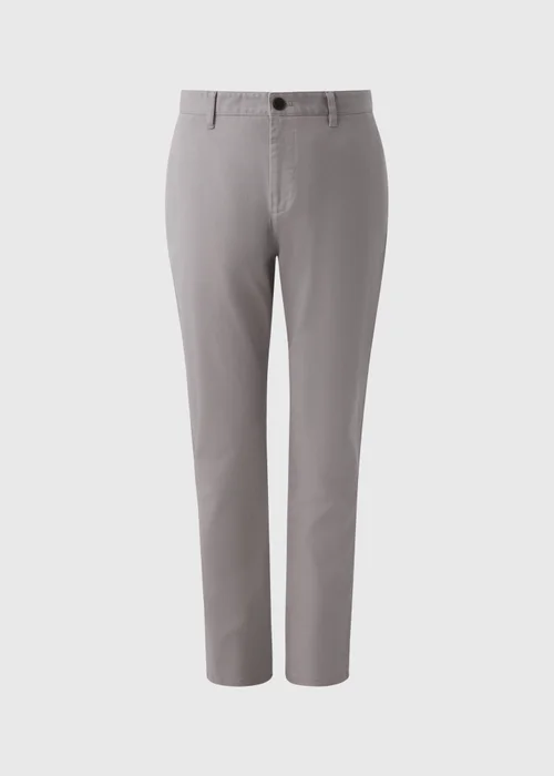 Grey Slim Fit Chinos - 30 Waist Regular Image 4