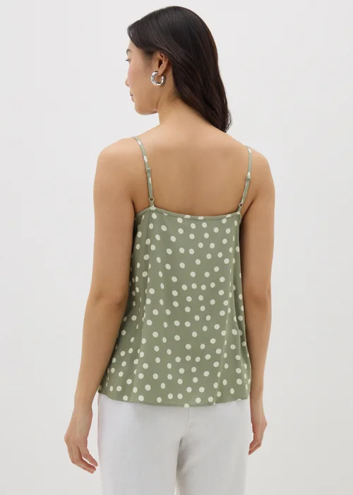 Sage Green Spot Cami Top - 8 Image 2