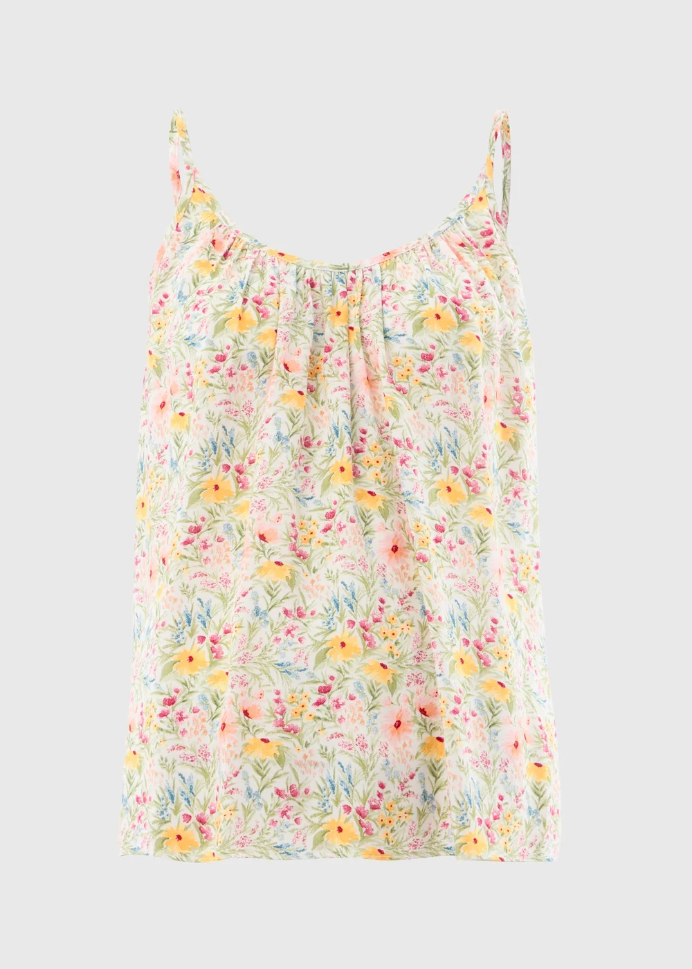 Multicolour Ditsy Floral Cami Top - 8 Image 4