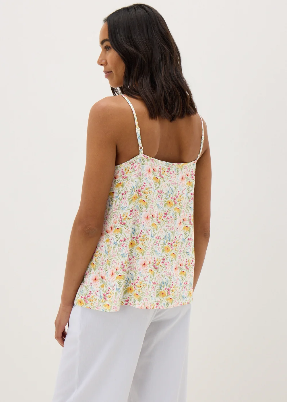 Multicolour Ditsy Floral Cami Top - 8 Image 3