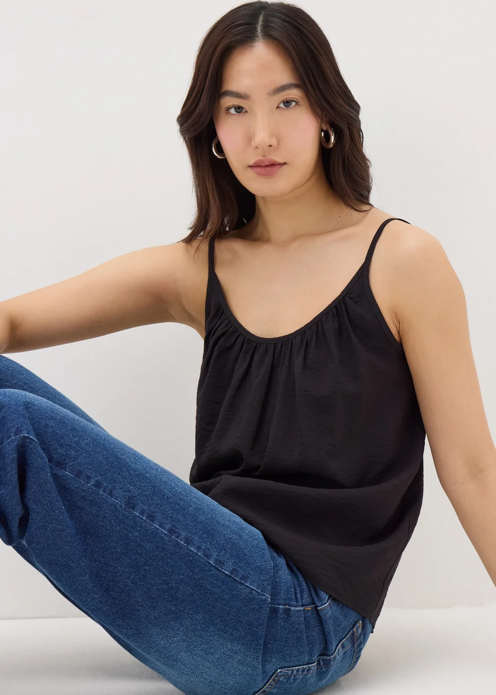 Black Cami Top - 8 Image 1