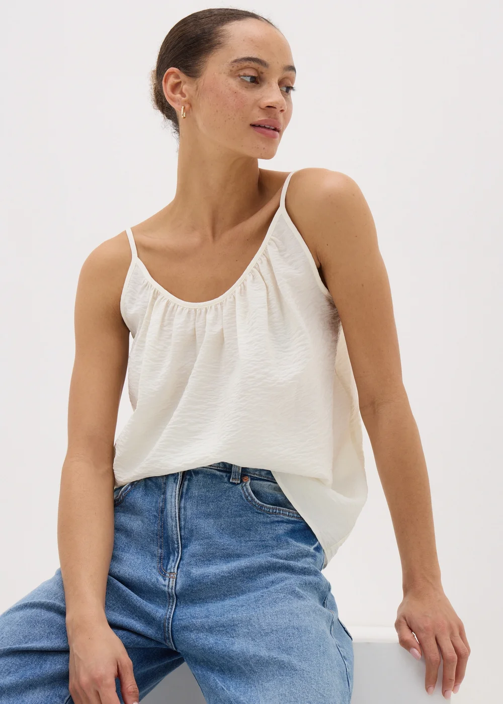 Cream Cami Top - 8 Image 1