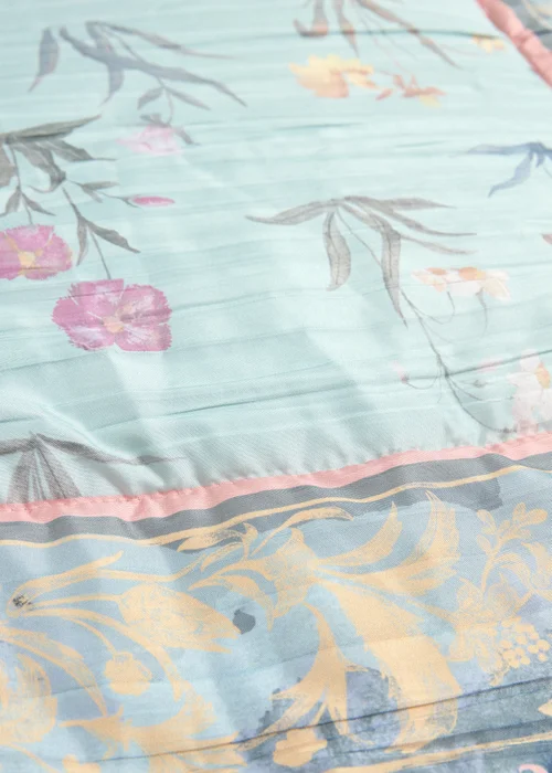 Multicolour Floral Elephant Bedspread Image 2
