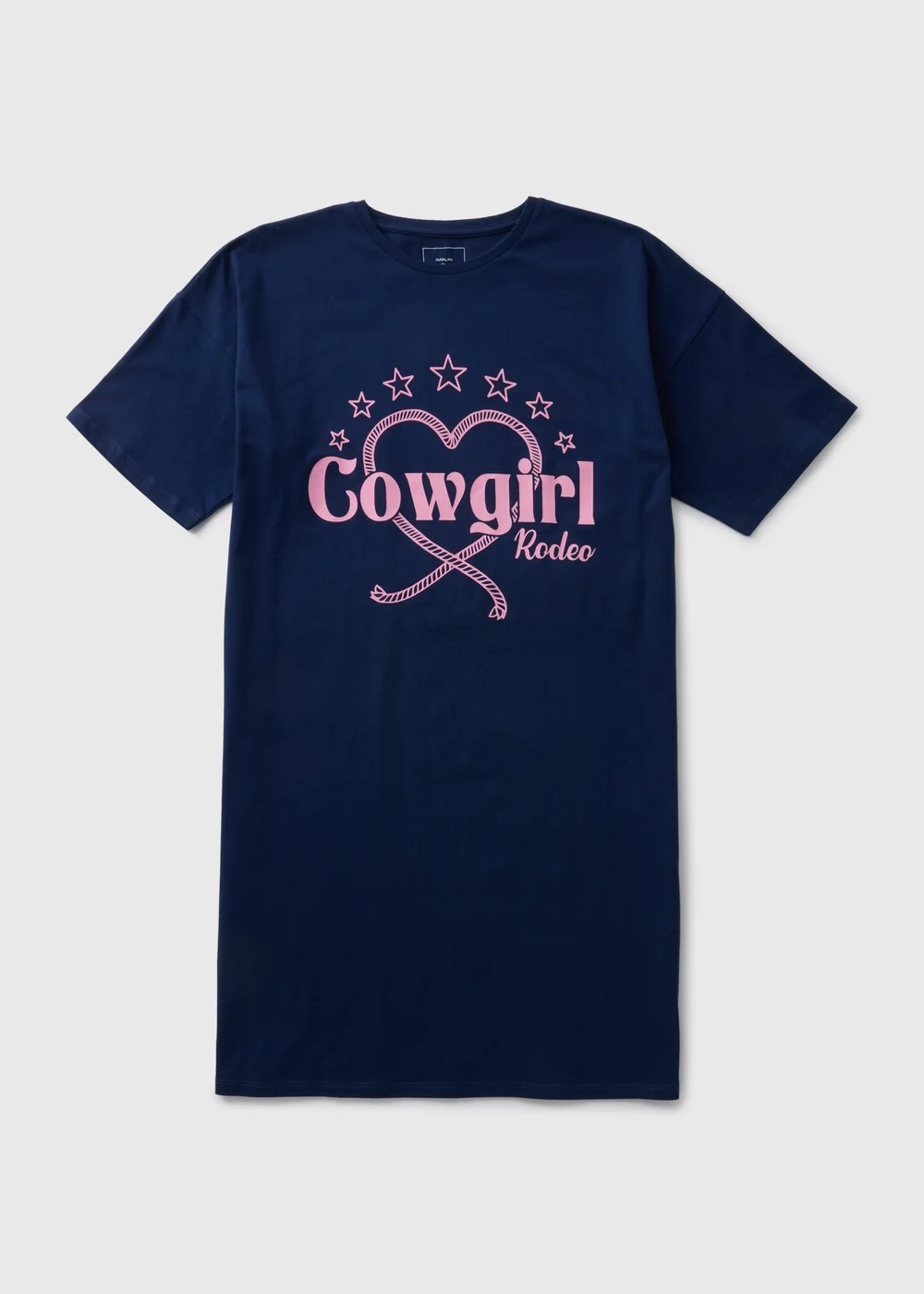 Navy Cowgirl Rodeo Nightie - Extra small Image 3