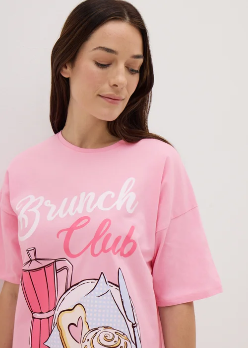 Pink Brunch Club Nightie - Extra small Image 2