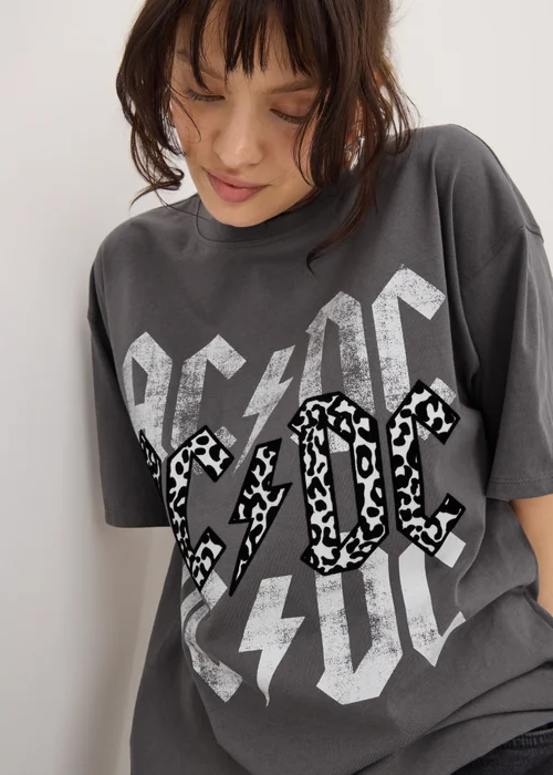 ACDC Charcoal T-Shirt - S Image 3