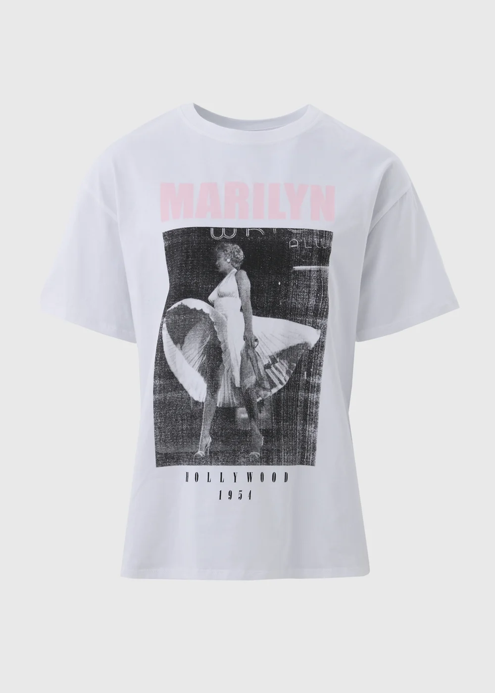 White Marilyn T-Shirt - S Image 3