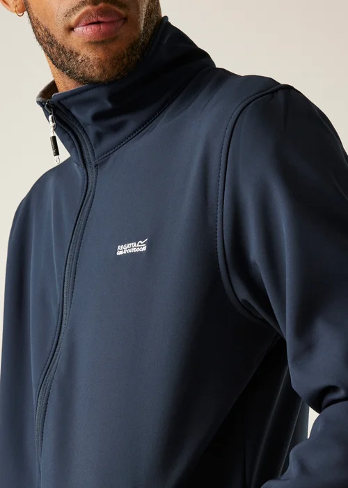 Regatta Navy Cera V Water Repellent Softshell Jacket - S Image 4