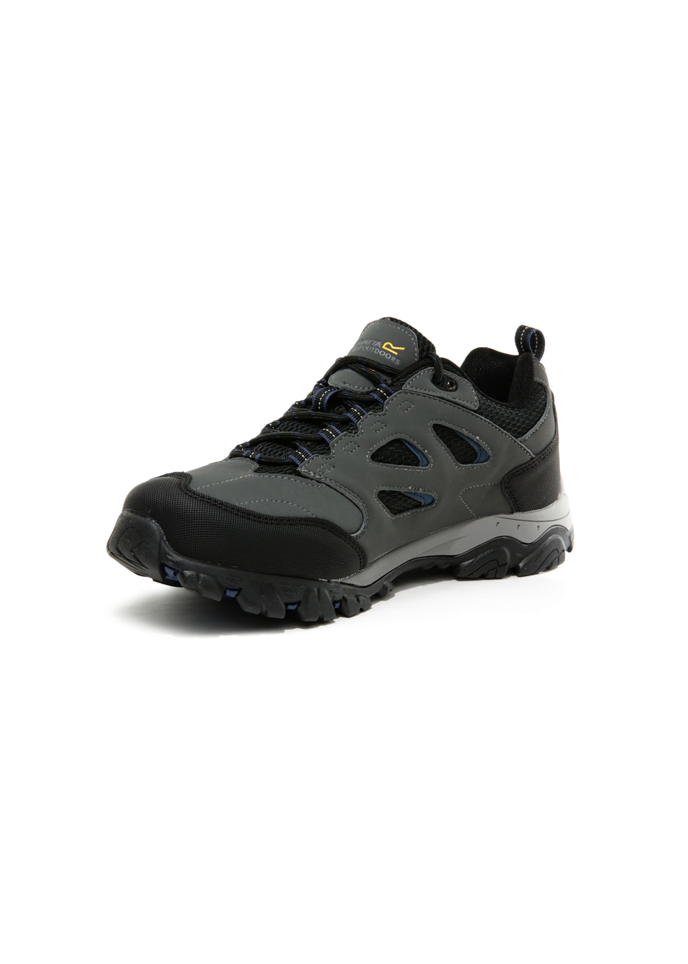 Regatta Granite Dark Denim Holcombe Waterproof Low Walking Shoes - 7 Image 3