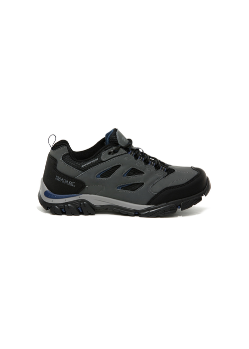 Regatta Granite Dark Denim Holcombe Waterproof Low Walking Shoes - 7 Image 1