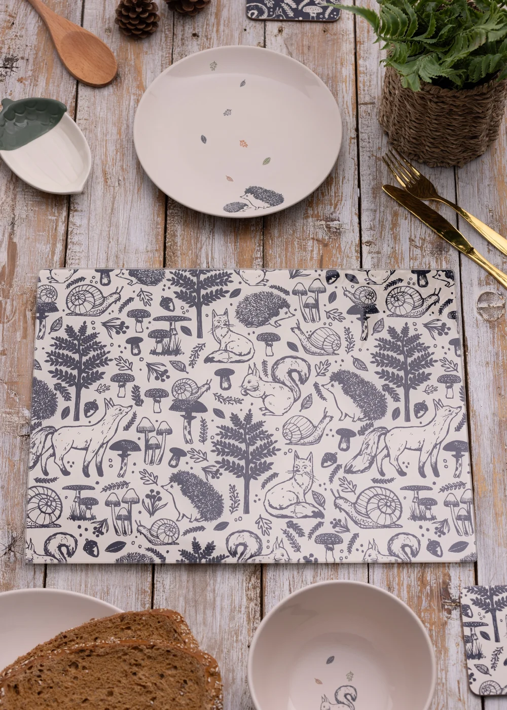 Price & Kensington Woodland Worktop Saver (30x40cm) - One Size Image 2