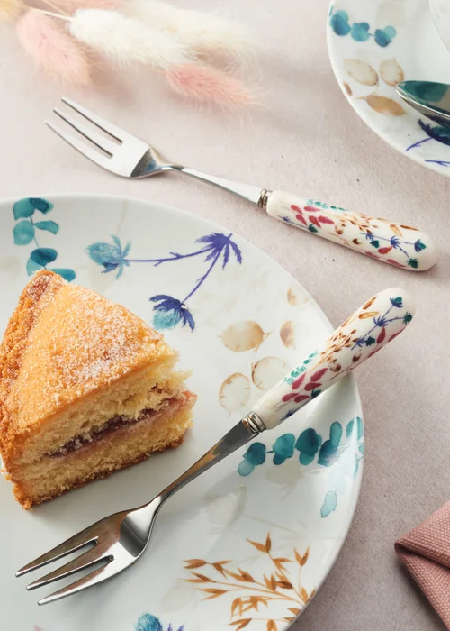 Price & Kensington Meadow set of 4 Cake Forks - One Size Image 2
