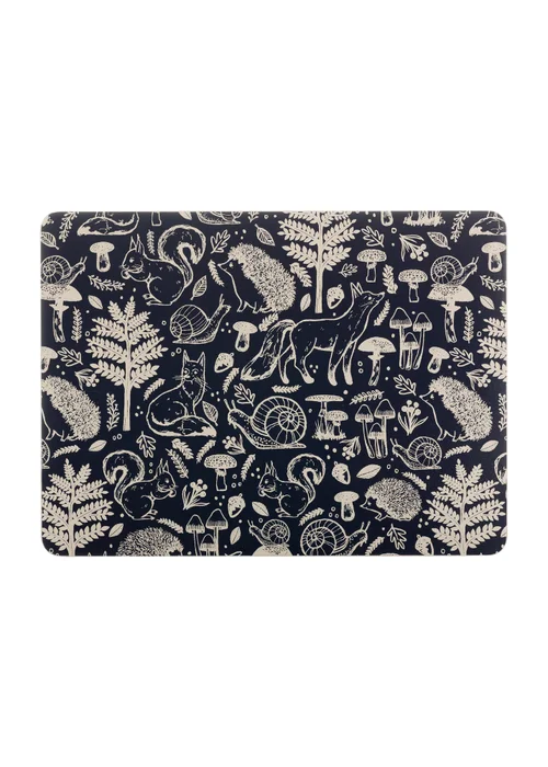 Price & Kensington Woodland 8 Piece Placemat and Coaster Set - One Size Image 6