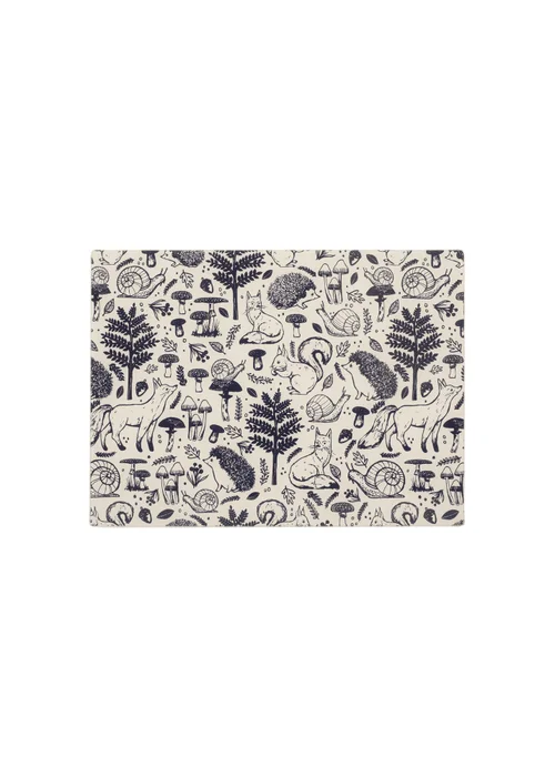 Price & Kensington Woodland 8 Piece Placemat and Coaster Set - One Size Image 3
