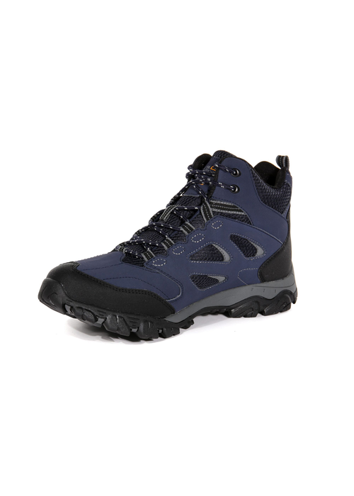 Regatta Navy Granite Holcombe Waterproof Mid Walking Boots - Size 7 Image 4