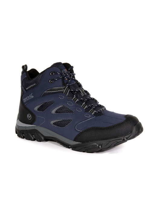 Regatta Navy Granite Holcombe Waterproof Mid Walking Boots - Size 7 Image 3