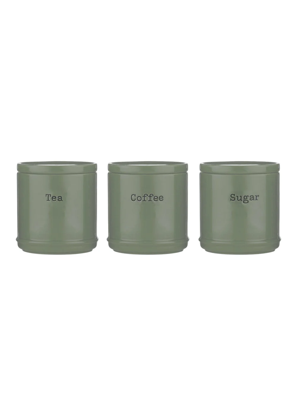 Price & Kensington Accents Tea, Coffee Sugar Set Sage Green - One Size Image 1