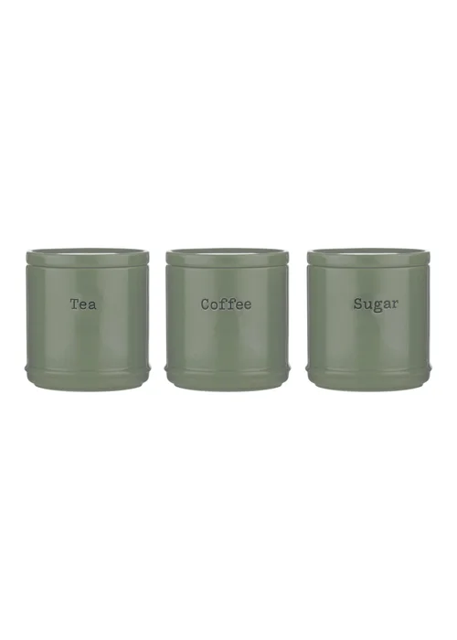 Price & Kensington Accents Tea, Coffee Sugar Set Sage Green - One Size Image 1