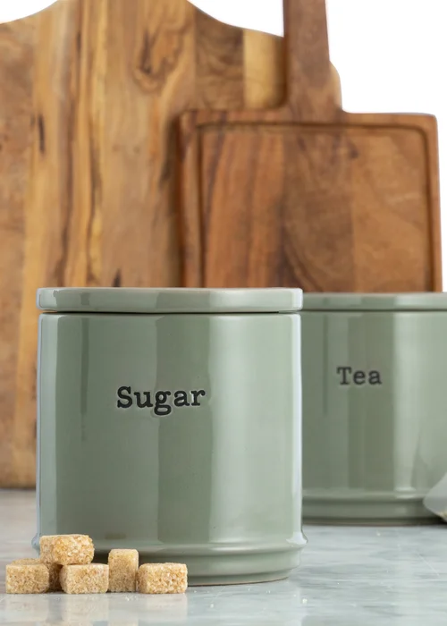Price & Kensington Accents Tea, Coffee Sugar Set Sage Green - One Size Image 2