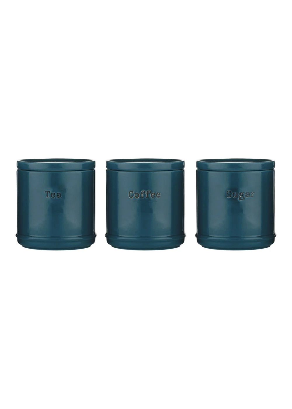 Price & Kensington Accents Tea, Coffee Sugar Set Teal - One Size Image 1