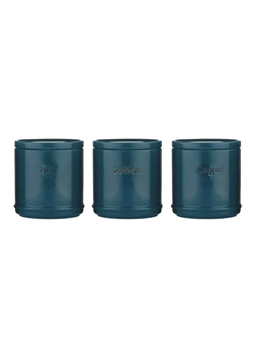Price & Kensington Accents Tea, Coffee Sugar Set Teal - One Size Image 1