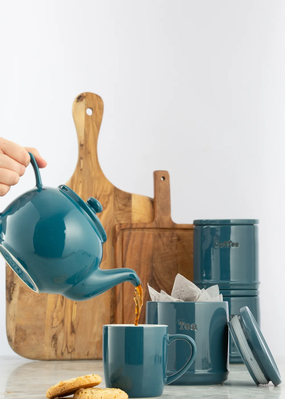 Price & Kensington Accents Tea, Coffee Sugar Set Teal - One Size Image 5