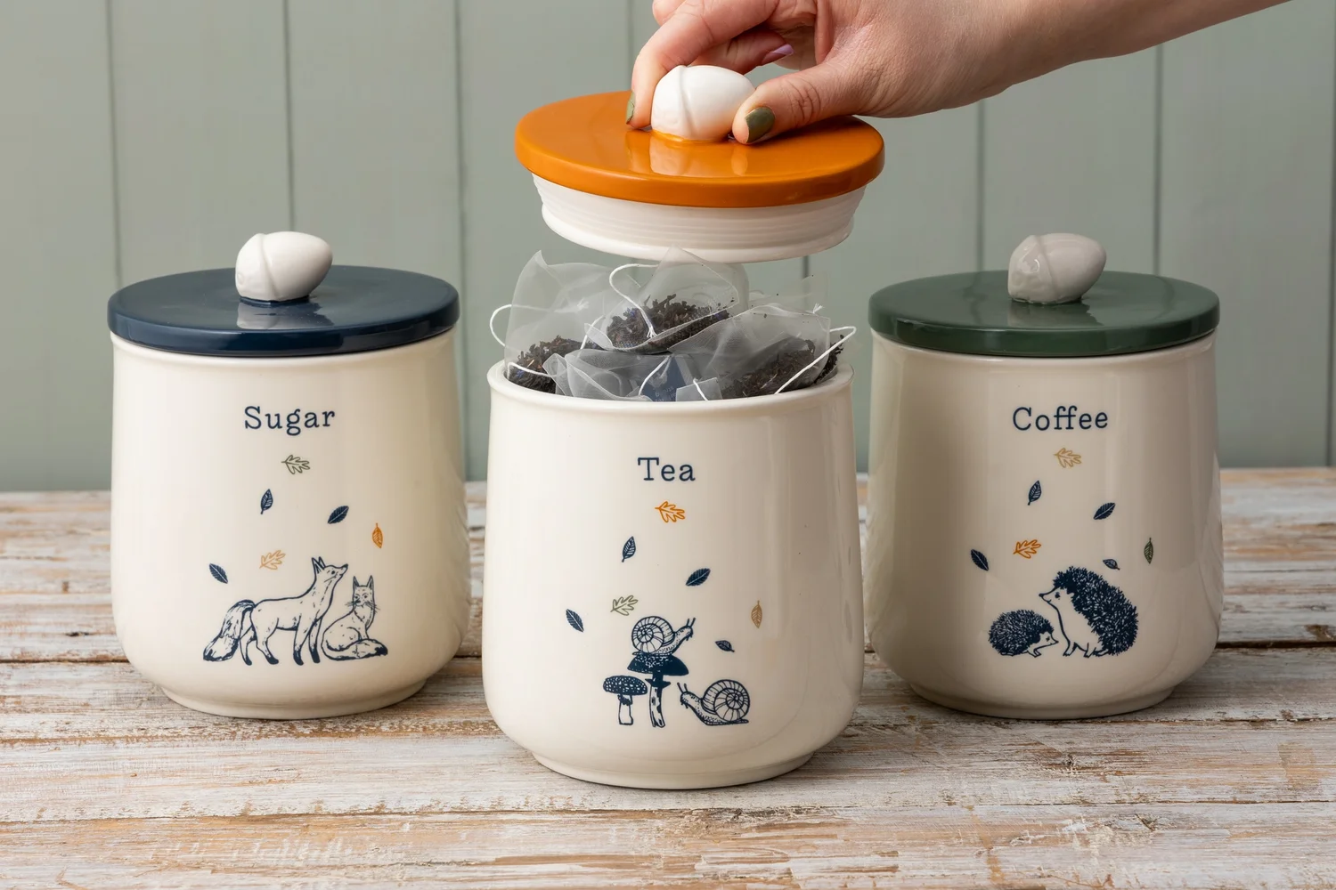 Price & Kensington Woodland Tea, Coffee, Sugar Set - One Size Image 2