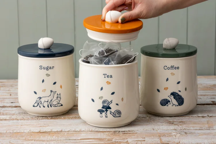 Price & Kensington Woodland Tea, Coffee, Sugar Set - One Size Image 2
