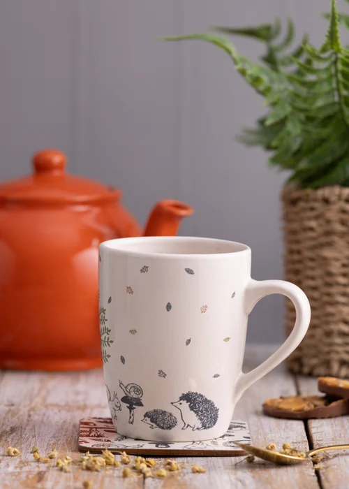 Price & Kensington Woodland Mugs x4 (33cl) - One Size Image 3