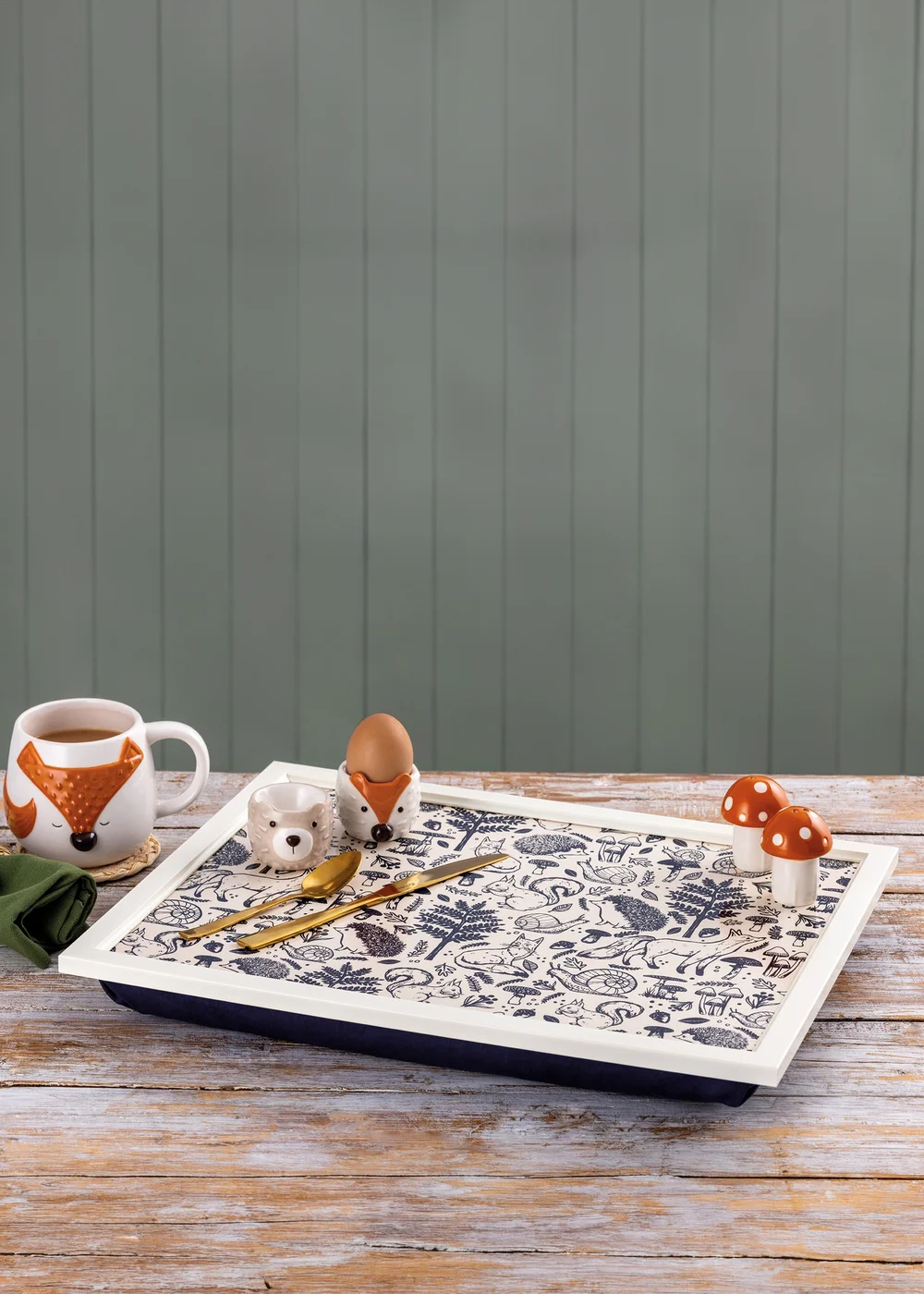 Price & Kensington Woodland Lap Tray - One Size Image 2