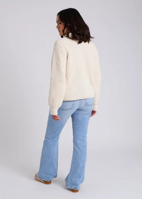 Urban Bliss Cream Chenile Button Jumper - S Image 4