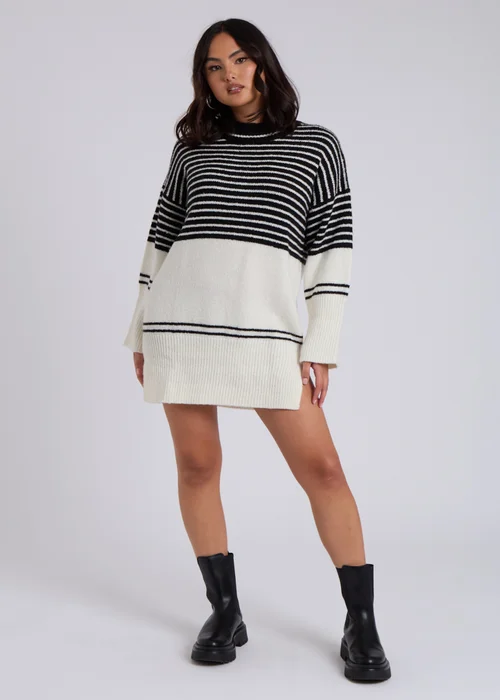 Urban Bliss Black Stripe Mini Dress - S Image 2