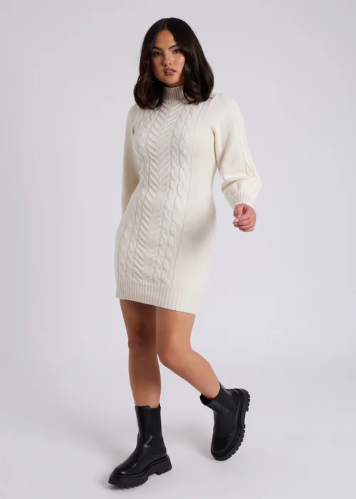 Urban Bliss Lia Cable Knit Dress - 8 Image 2