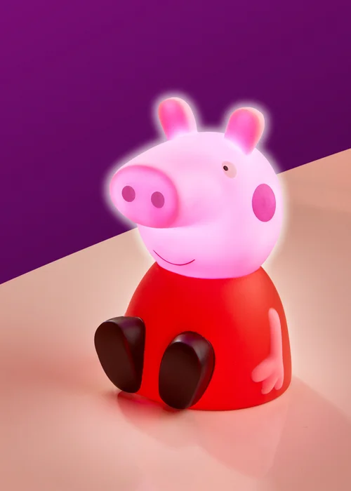 Peppa Pig Go Glow Buddy Kids Night Light - One Size Image 1
