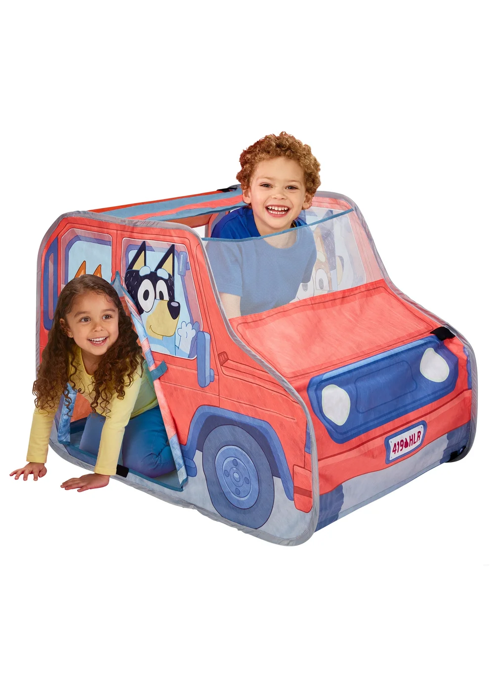Bluey Four Wheel Drive Feature Play Role Tent - One Size Image 4