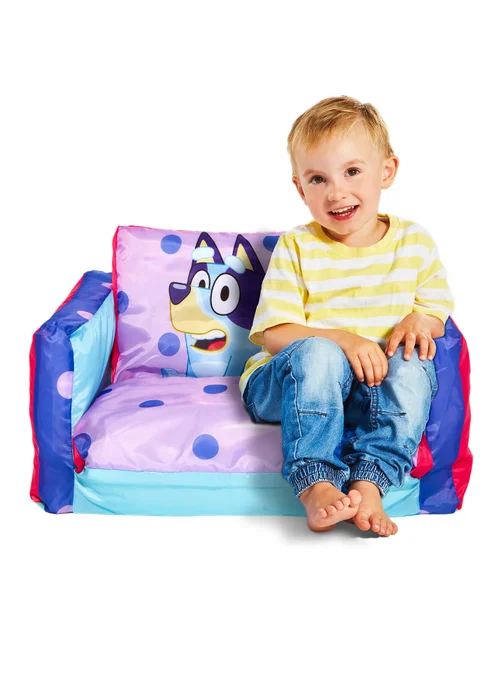 Bluey Inflatable Flip Out Mini Sofa - One Size Image 1